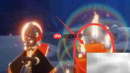 光遇禁阁大蜡烛堆位置-